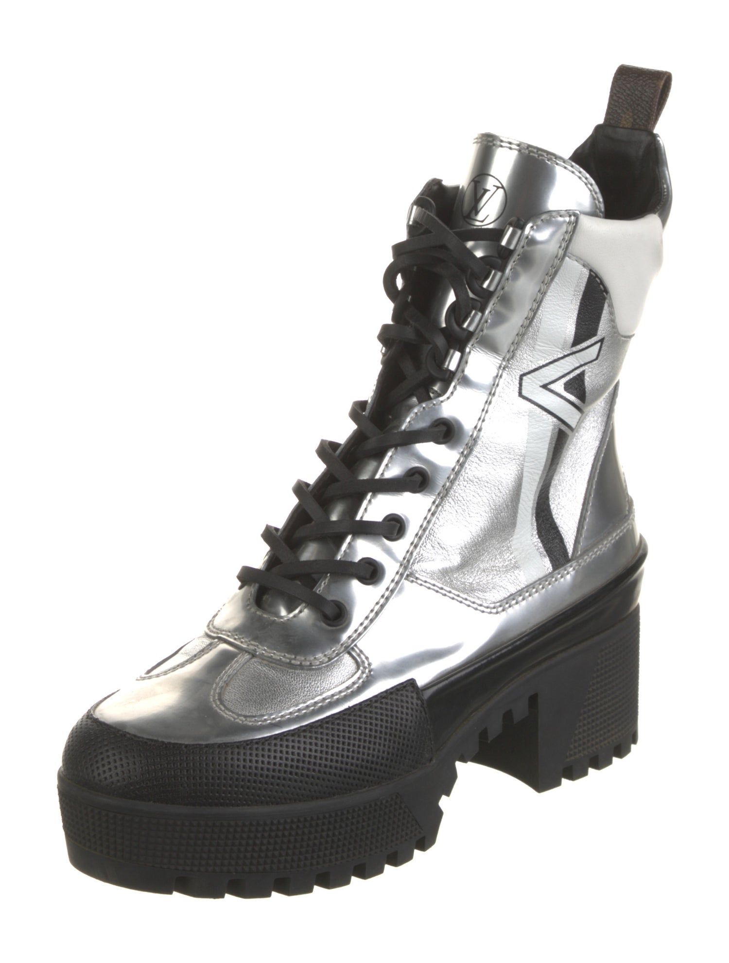 Louis Vuitton 2017 Leather Combat Boots