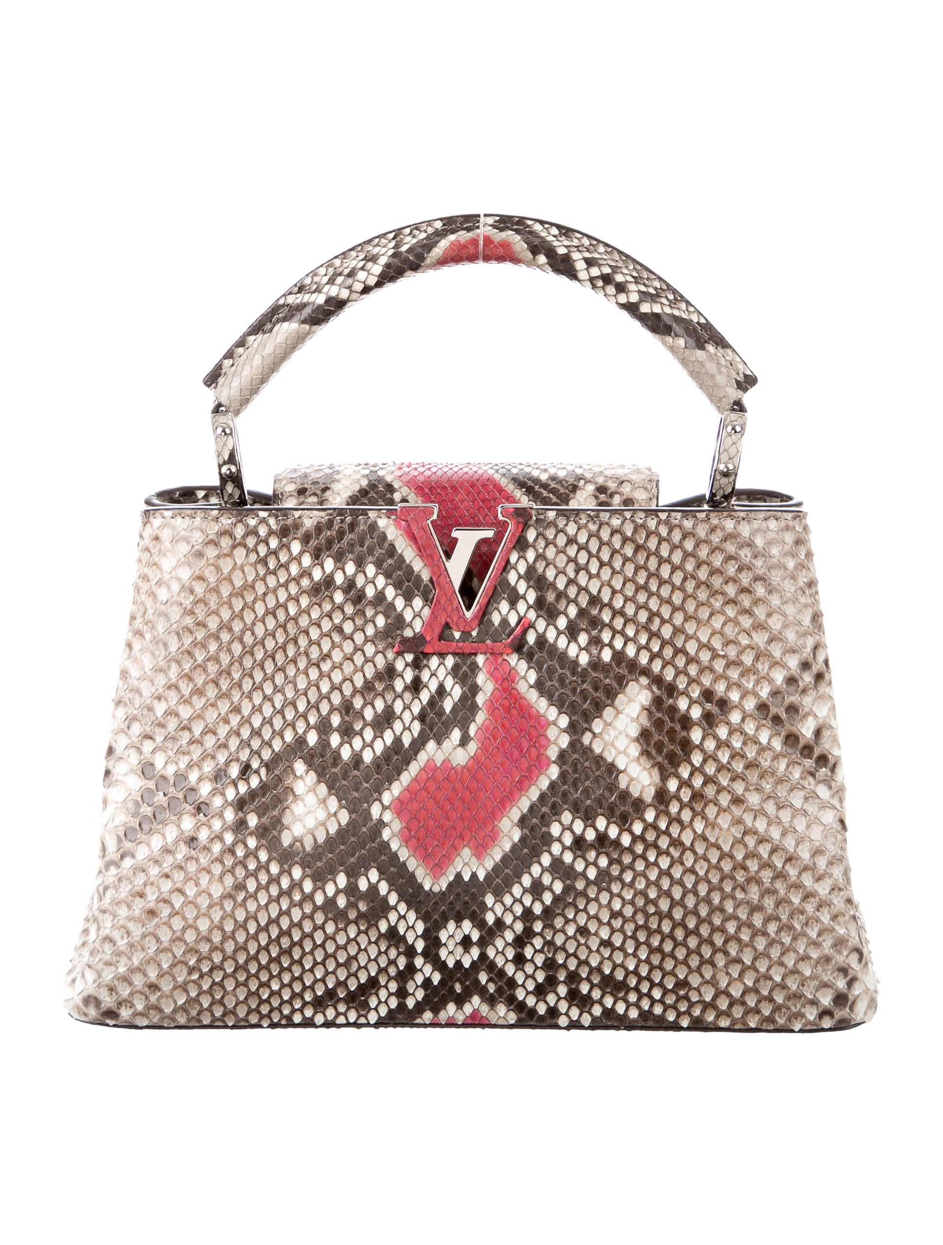 Louis Vuitton Python Capucines BB