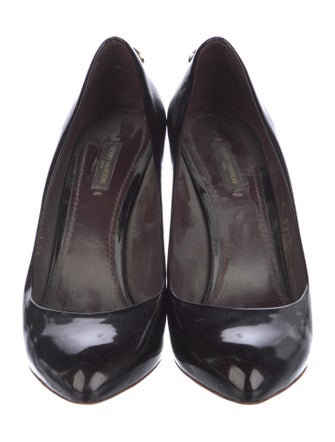 Louis Vuitton LV Monogram Patent Leather Pumps
