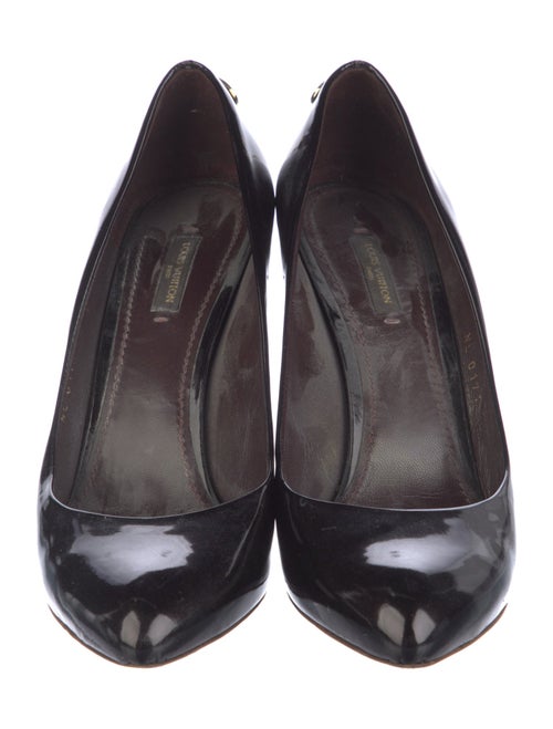Louis Vuitton LV Monogram Patent Leather Pumps