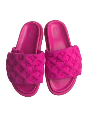 Louis Vuitton LV Monogram Neoprene Slides