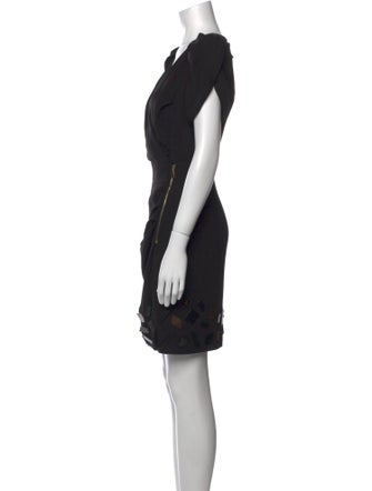 Louis Vuitton V-Neck Mini Dress