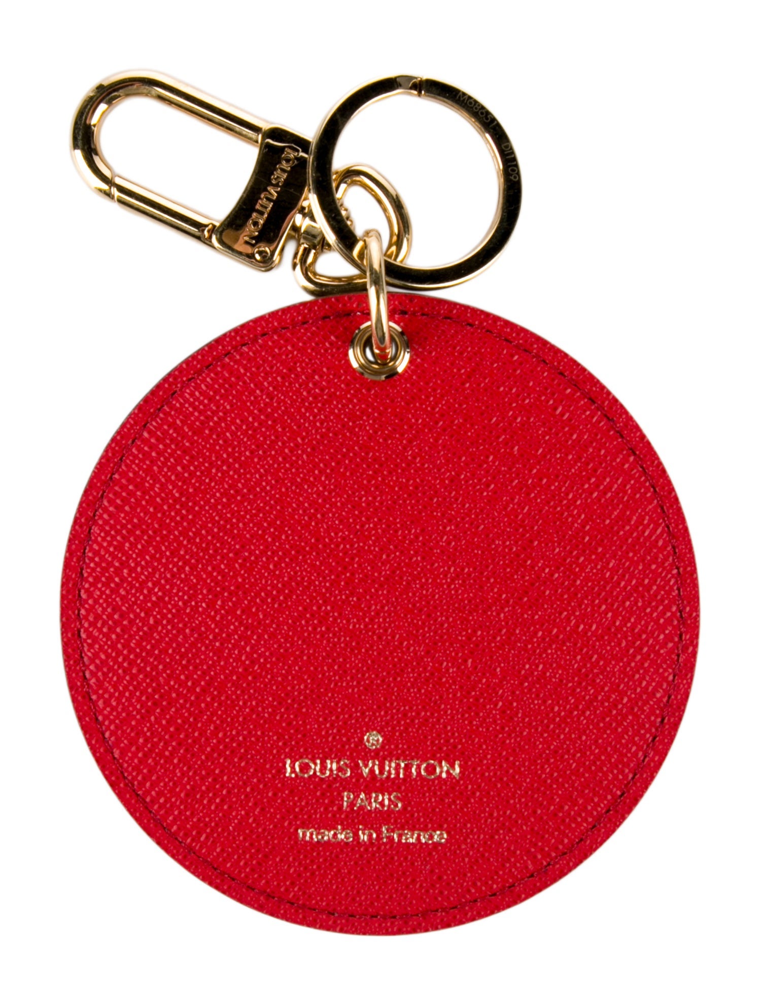 Louis Vuitton 2019 Monogram Illustrè Christmas Paris Vivienne Bag Charm Keychain