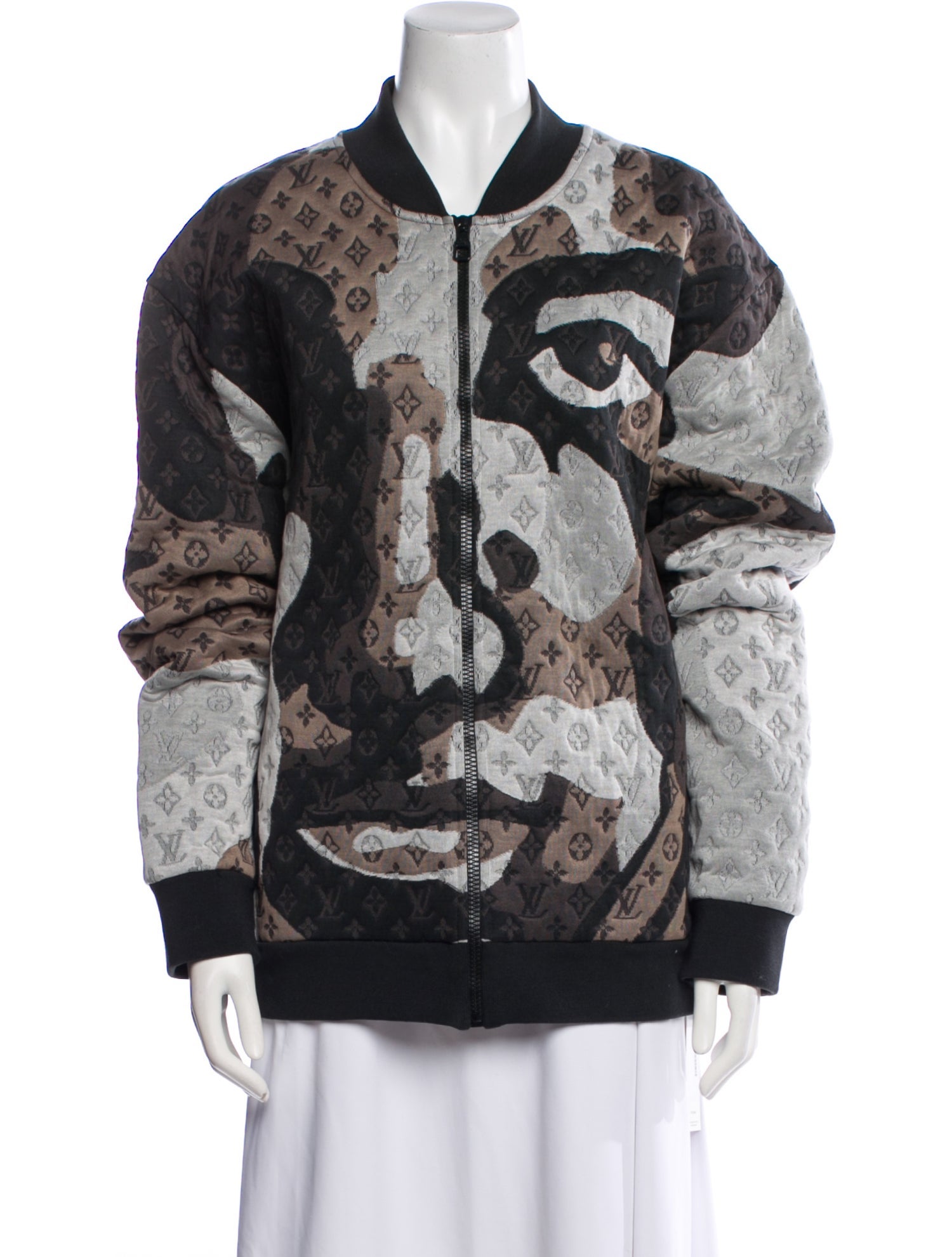 Louis Vuitton 2023 Louis Vuitton Kid x Super Face Denim Jacket