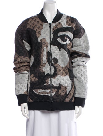 Louis Vuitton 2023 Louis Vuitton Kid x Super Face Denim Jacket