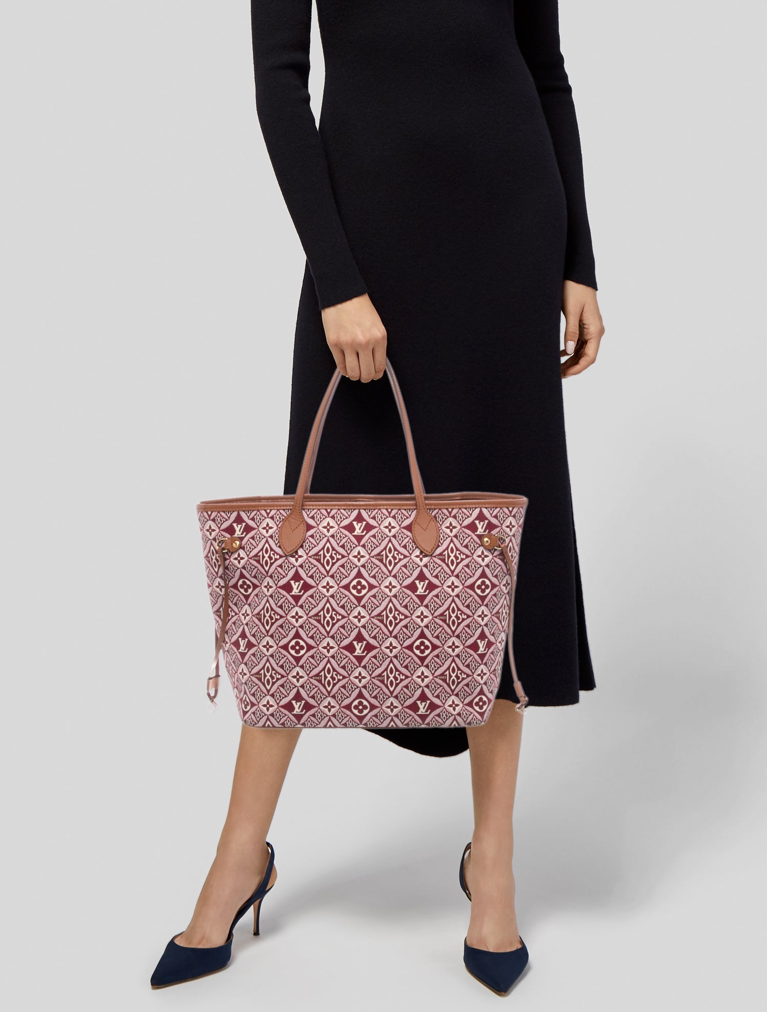 Louis Vuitton LV Monogram Neverfull w/Pouch MM