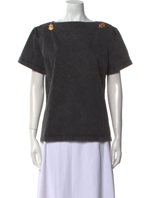 Louis Vuitton 2024 Bateau Neckline T-Shirt
