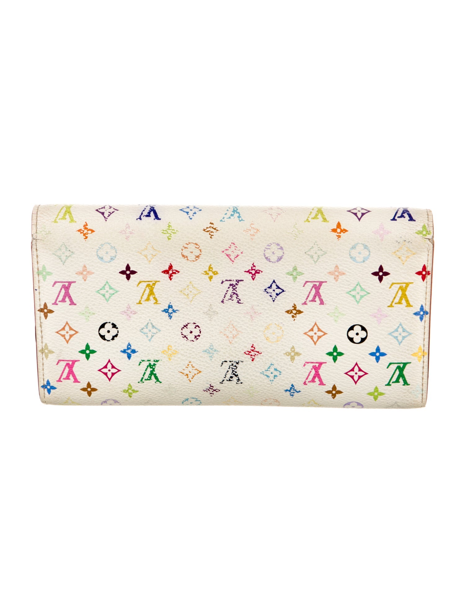 Louis Vuitton 2007 Multicolore Monogram Pattern Sarah Wallet