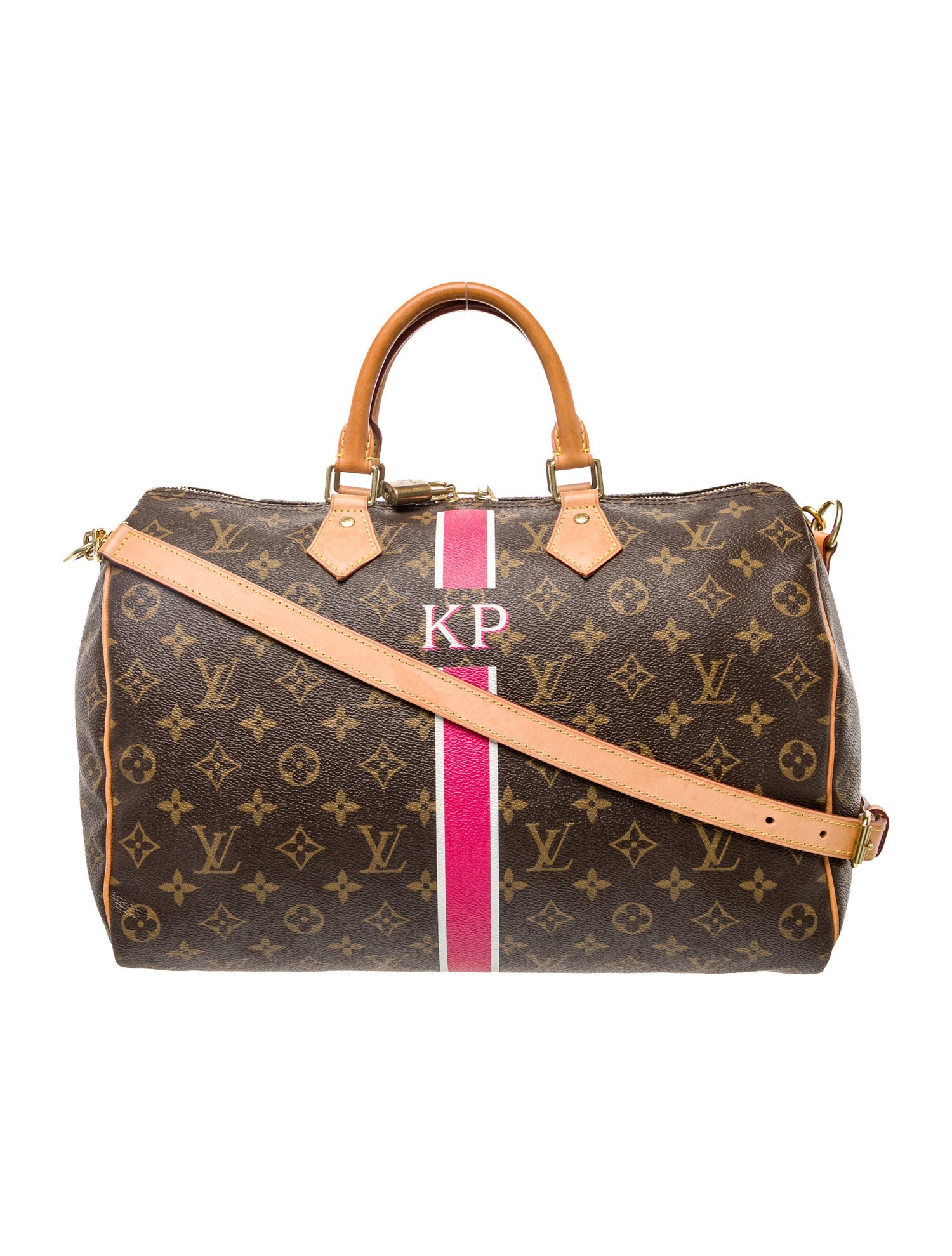 Louis Vuitton LV Monogram Speedy Bandouliere 35