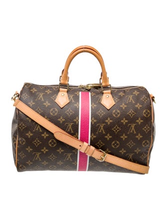 Louis Vuitton LV Monogram Speedy Bandouliere 35