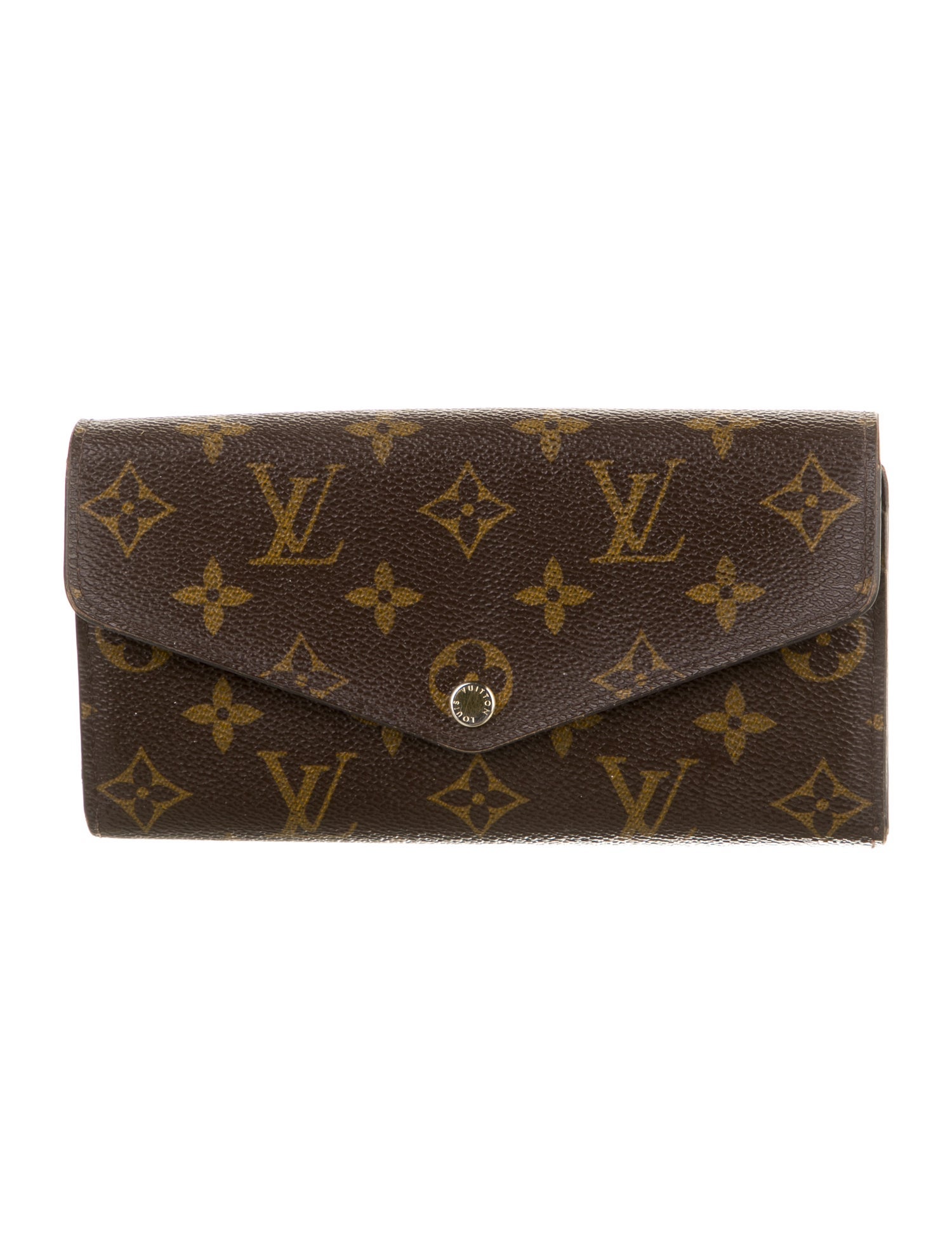Louis Vuitton 2015 LV Monogram Sarah Wallet