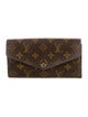 Louis Vuitton 2015 LV Monogram Sarah Wallet