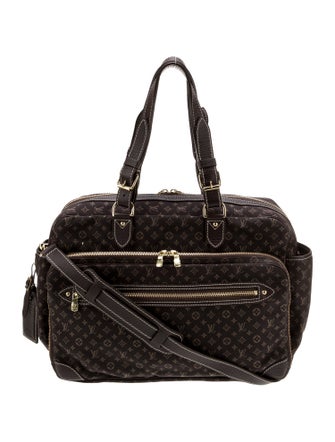 Louis Vuitton Monogram Mini Lin Brown Mini Lin Canvas Diaper Bag