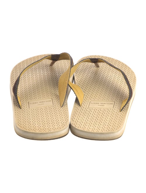 Louis Vuitton Printed Flip Flops