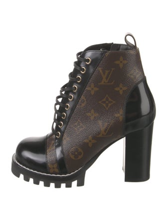Louis Vuitton LV Monogram Combat Boots