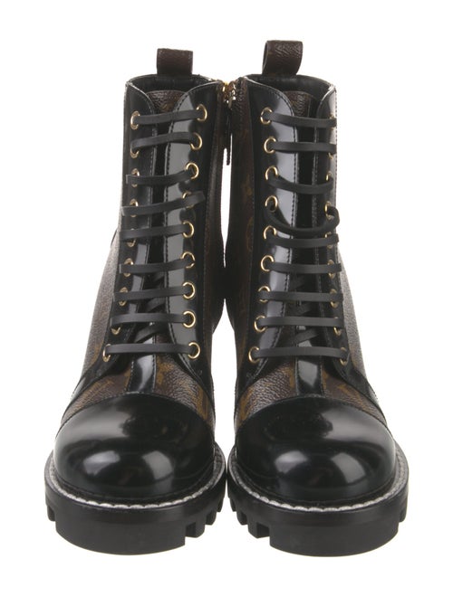 Louis Vuitton LV Monogram Combat Boots