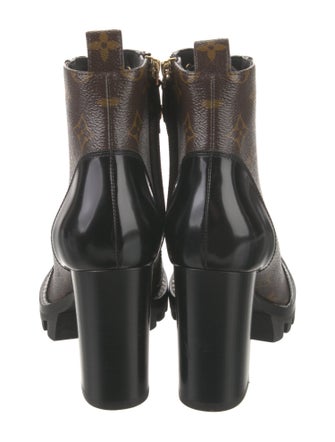 Louis Vuitton LV Monogram Combat Boots
