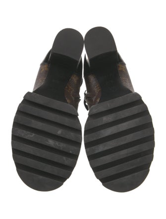 Louis Vuitton LV Monogram Combat Boots