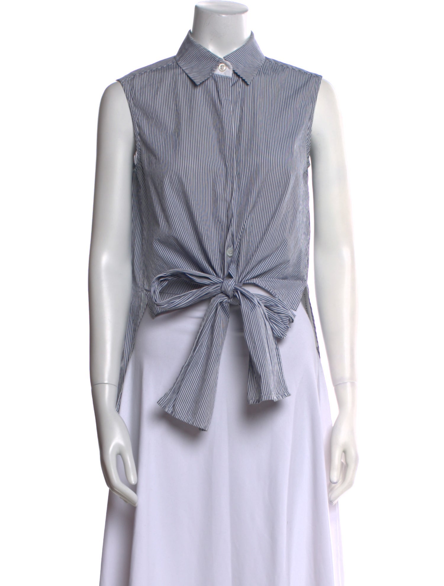 Louis Vuitton Striped Sleeveless Top