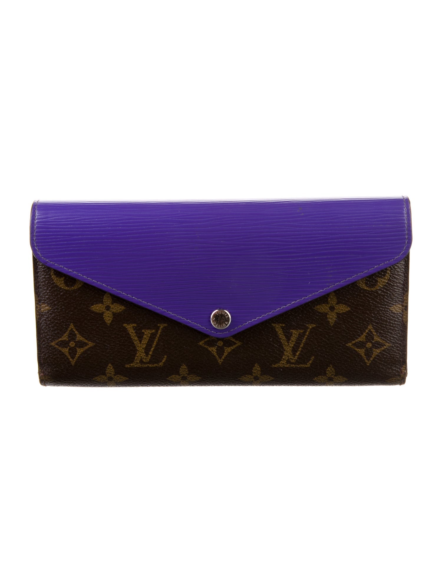Louis Vuitton LV Monogram Coated Canvas Marie Lou Wallet