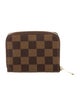Louis Vuitton 2019 Damier Ebene Pattern Zippy Coin Purse