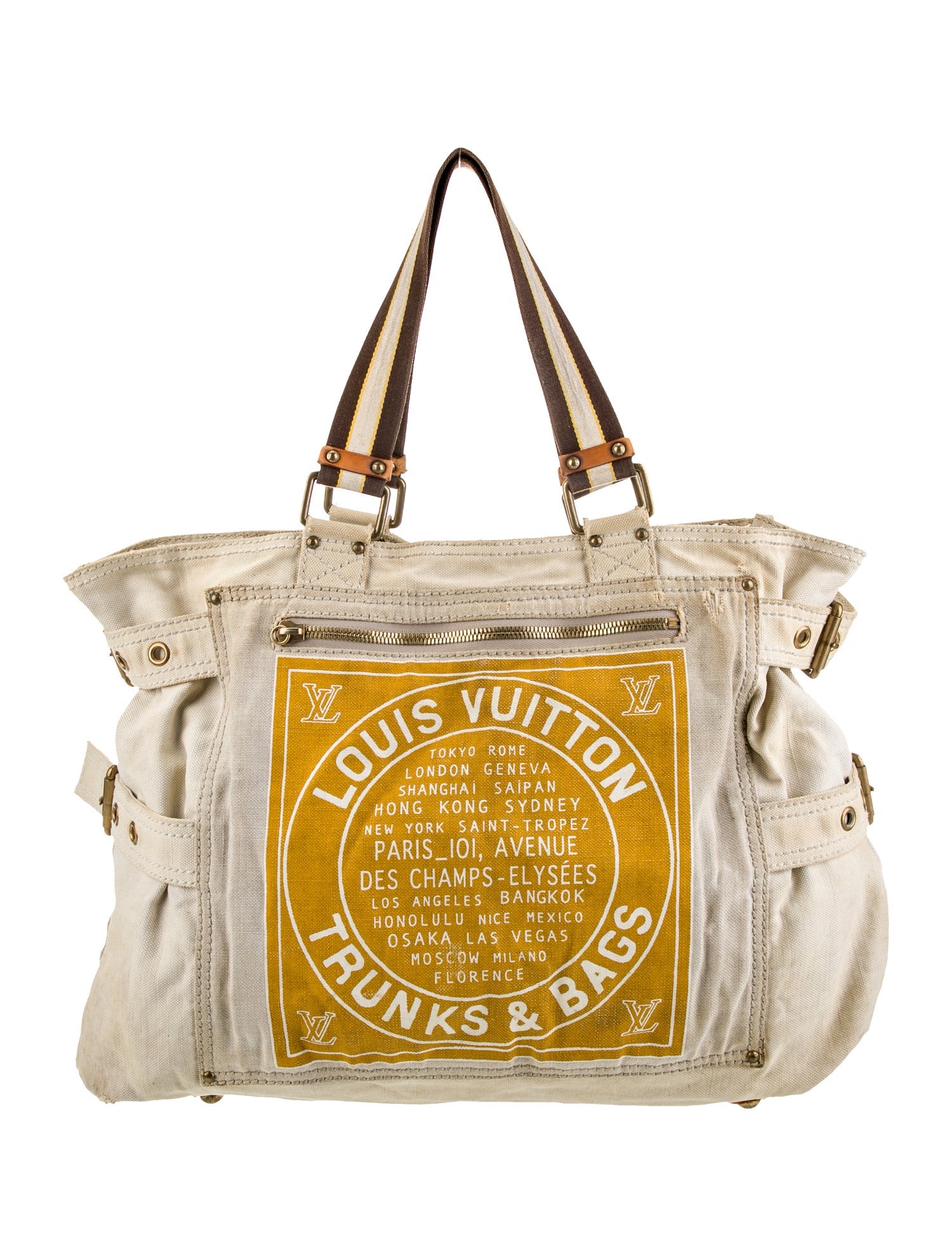 Louis Vuitton Canvas Globe Shopper GM