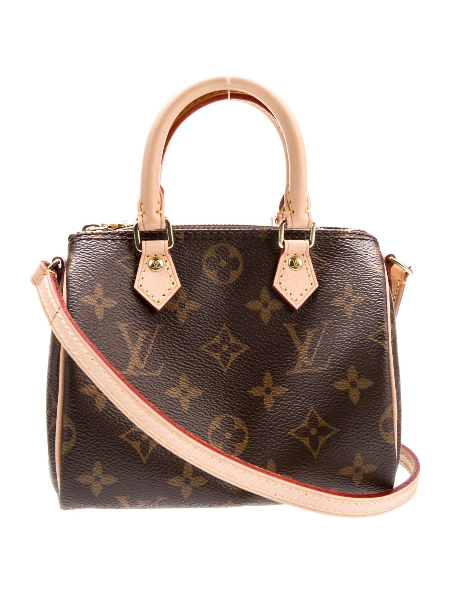 Louis Vuitton LV Monogram Speedy Bandouliere Nano