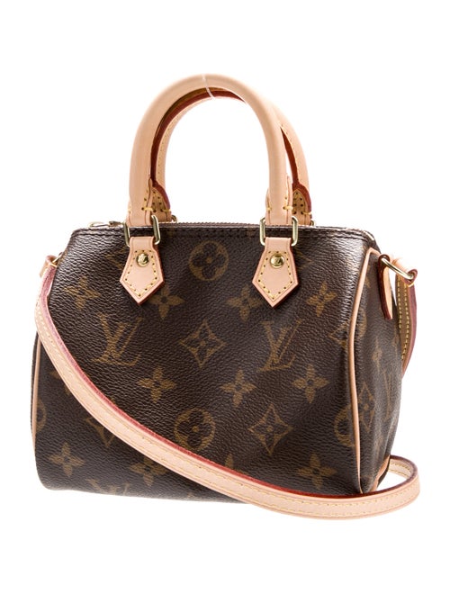 Louis Vuitton LV Monogram Speedy Bandouliere Nano
