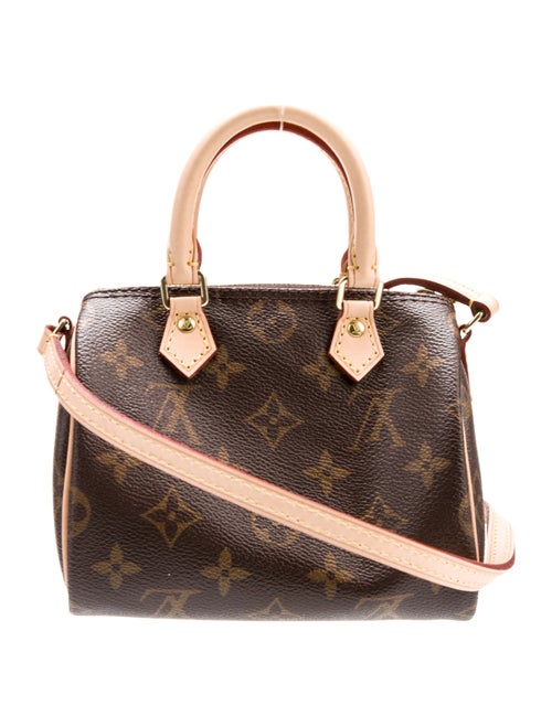 Louis Vuitton LV Monogram Speedy Bandouliere Nano