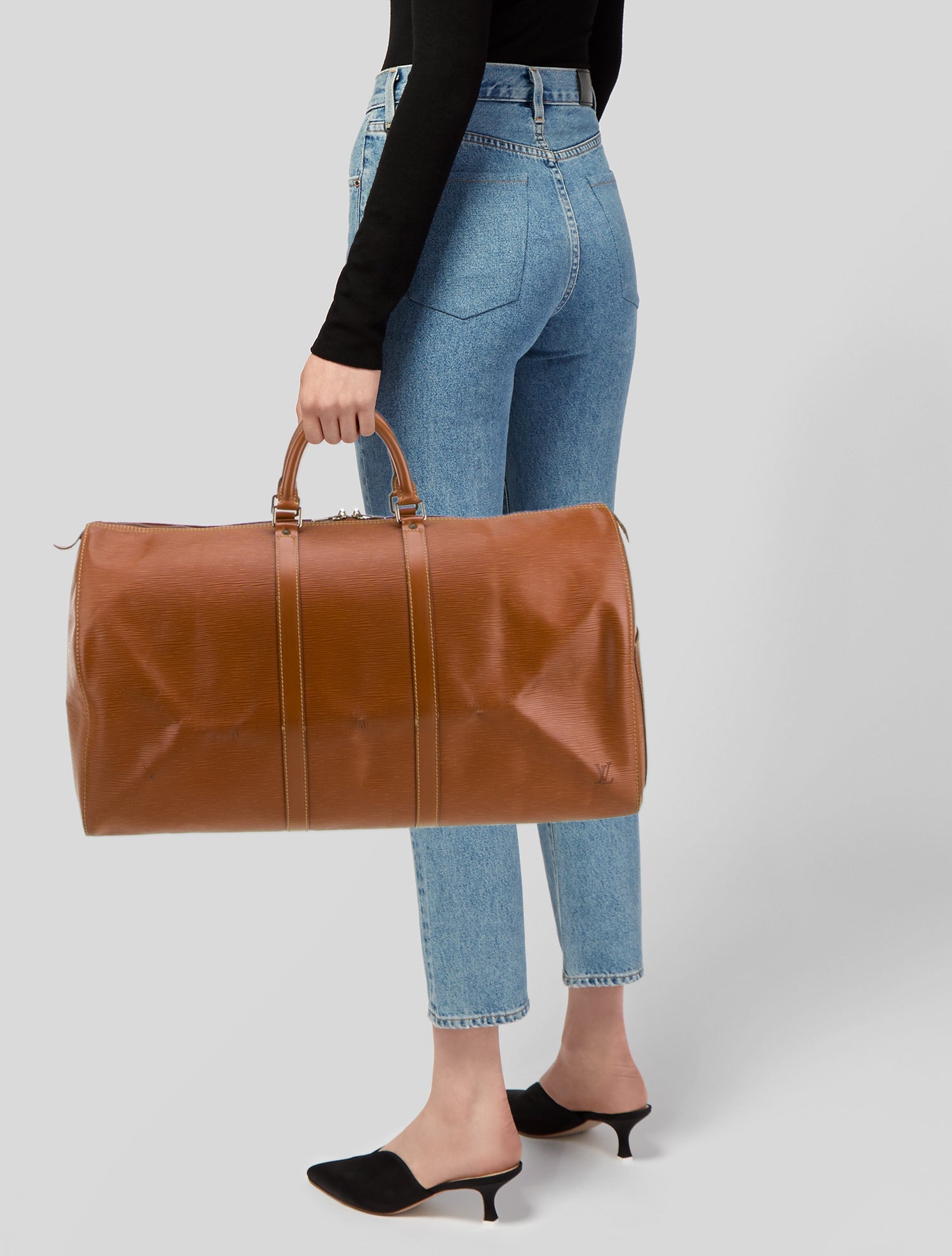 Louis Vuitton Epi Leather Keepall 55