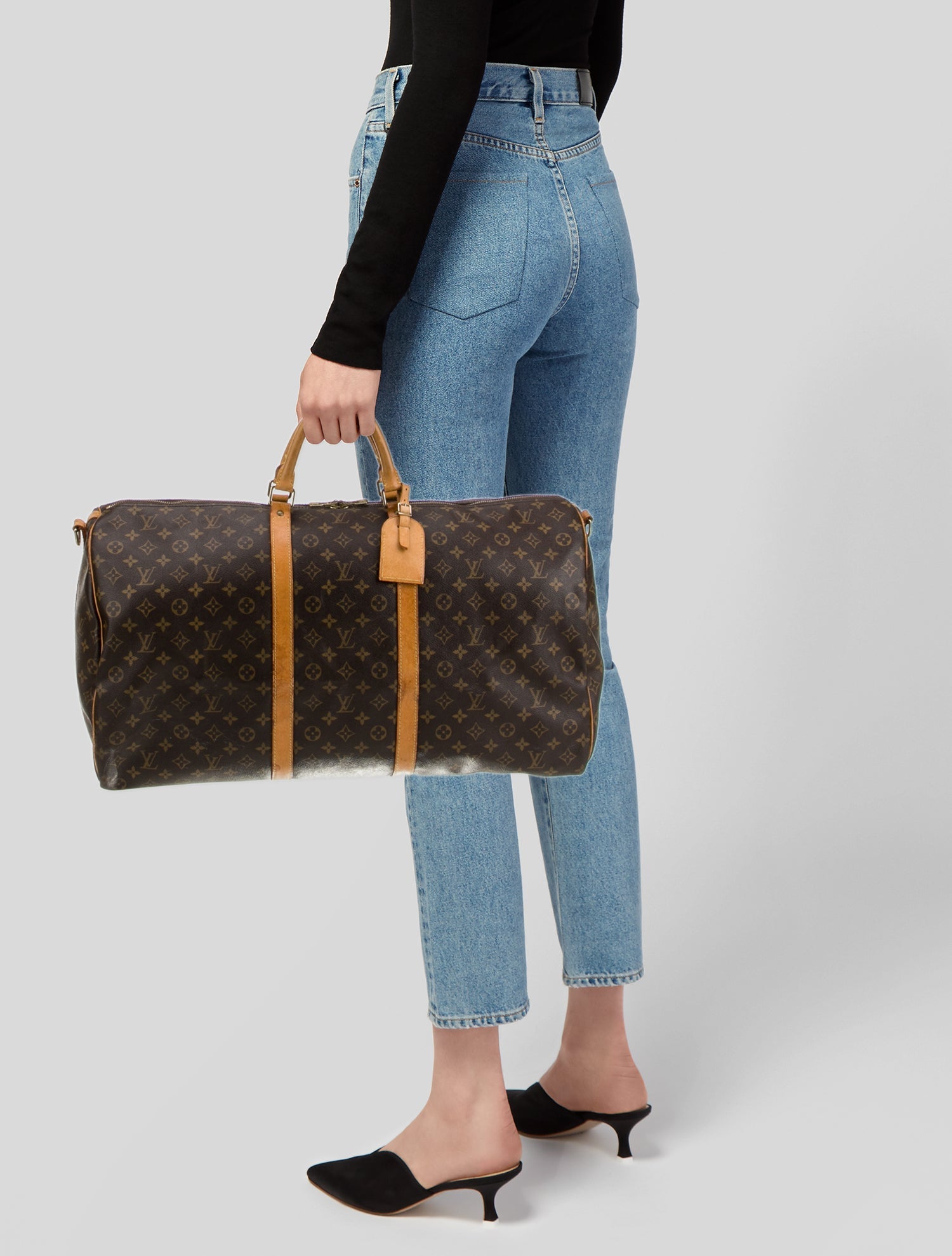 Louis Vuitton LV Monogram Keepall Bandouliere 60