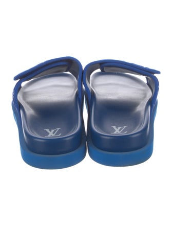 Louis Vuitton LV Monogram Terry Cloth Slides