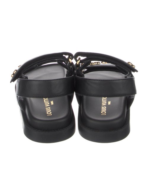 Louis Vuitton Leather Slides