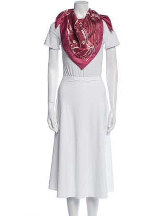 Louis Vuitton Trunks Carré Silk Scarf