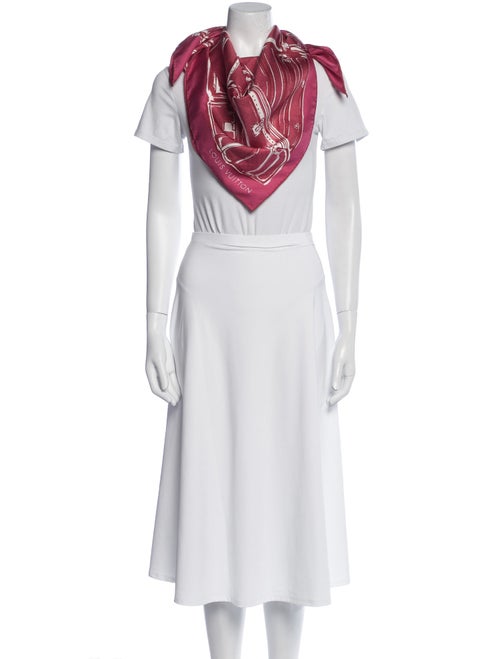 Louis Vuitton Trunks Carré Silk Scarf