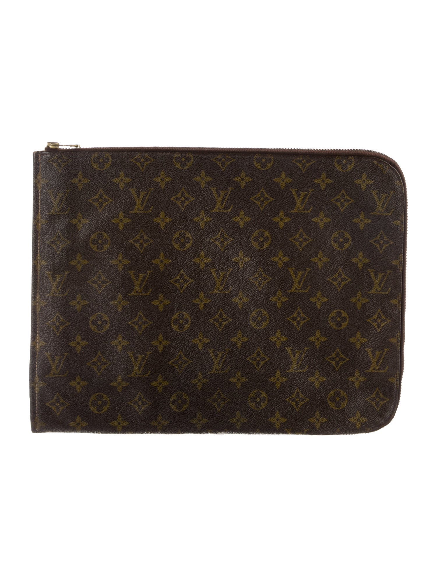 Louis Vuitton Monogram Coated Canvas Laptop Case
