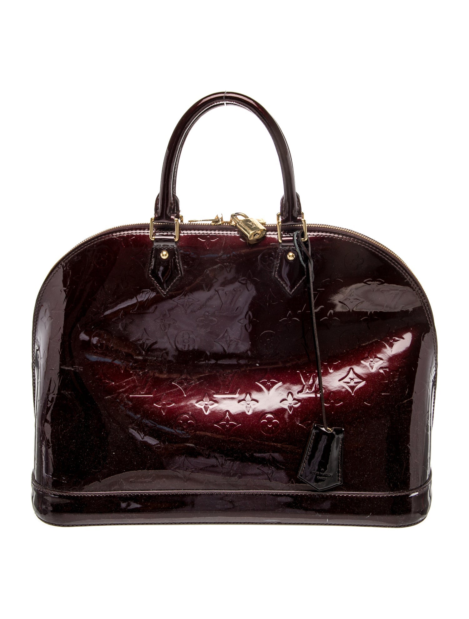 Louis Vuitton Vernis Patent Leather Alma GM