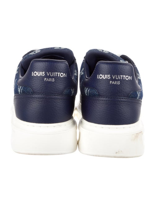 Louis Vuitton Denim Printed Sneakers