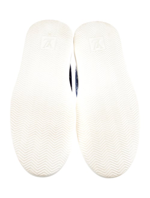 Louis Vuitton Denim Printed Sneakers