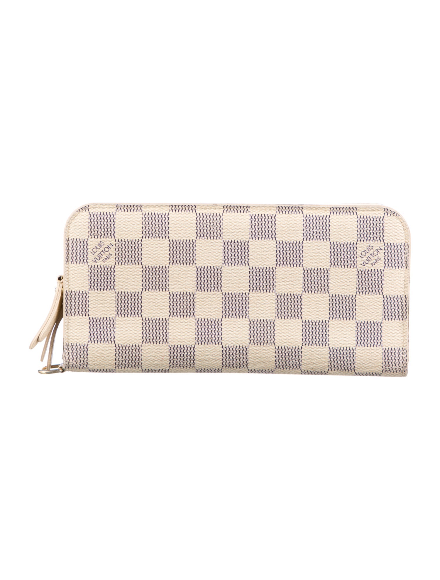Louis Vuitton Damier Azur Pattern Coated Canvas Wallet