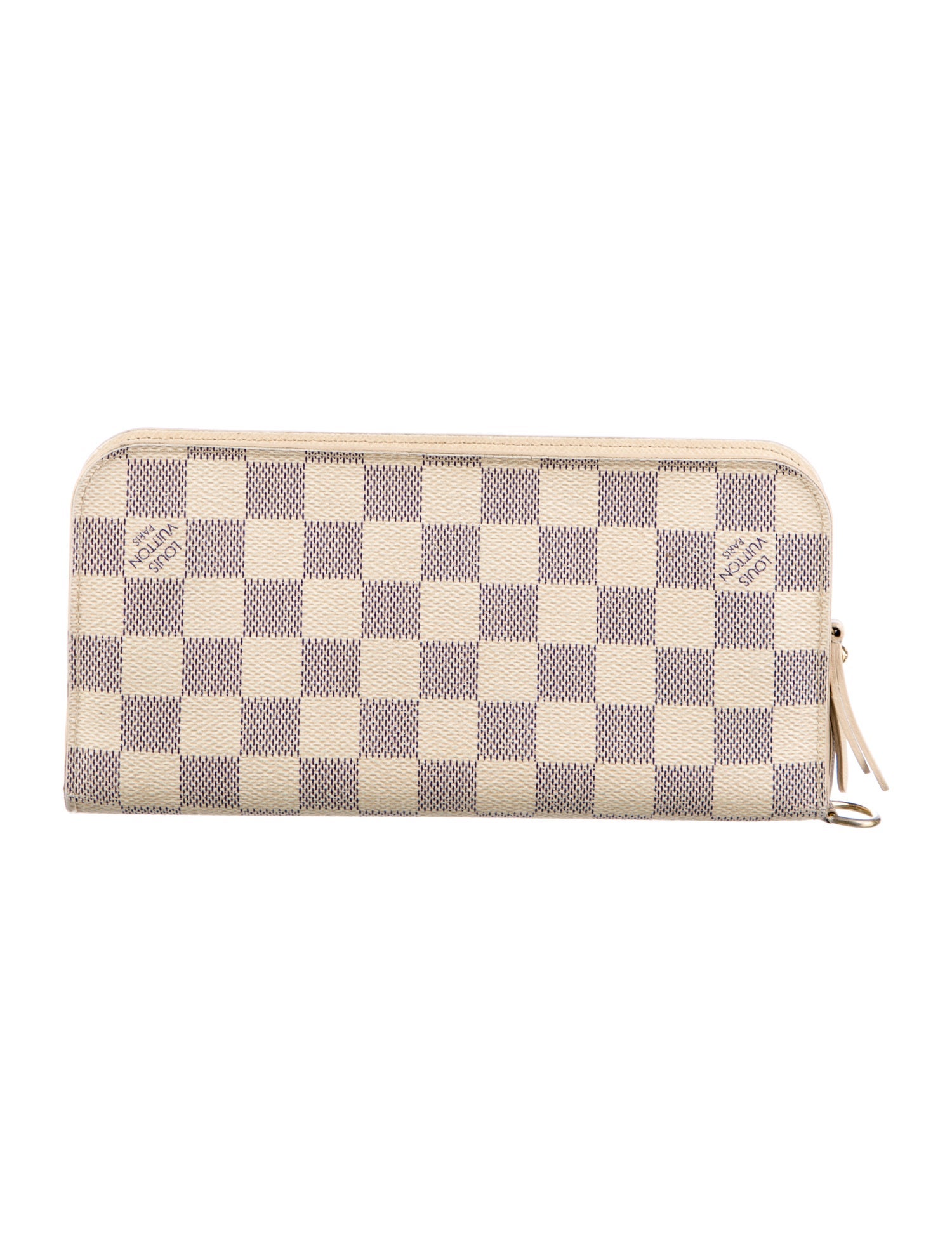 Louis Vuitton Damier Azur Pattern Coated Canvas Wallet