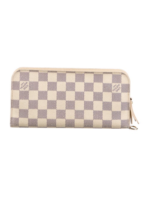 Louis Vuitton Damier Azur Pattern Coated Canvas Wallet