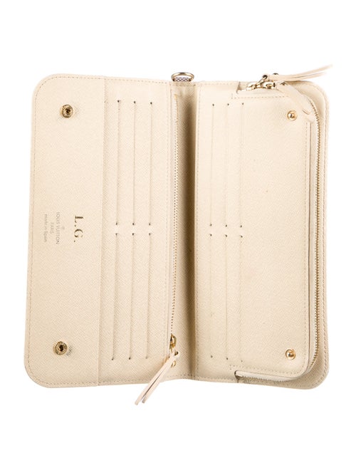 Louis Vuitton Damier Azur Pattern Coated Canvas Wallet