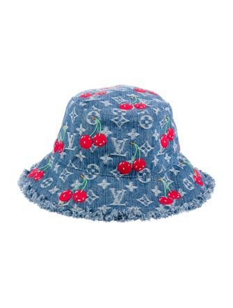 Louis Vuitton x TM Denim Cerise Bucket Hat