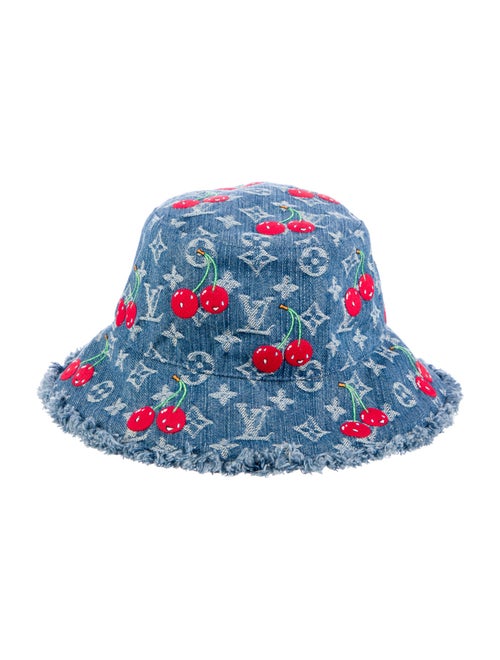 Louis Vuitton x TM Denim Cerise Bucket Hat