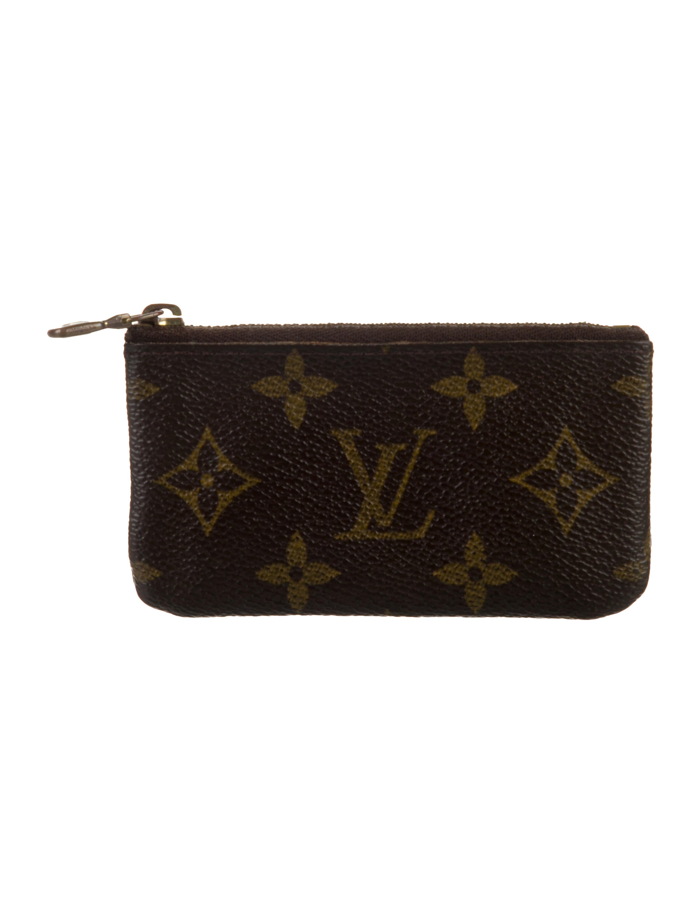 Louis Vuitton LV Monogram Coated Canvas Key Holder