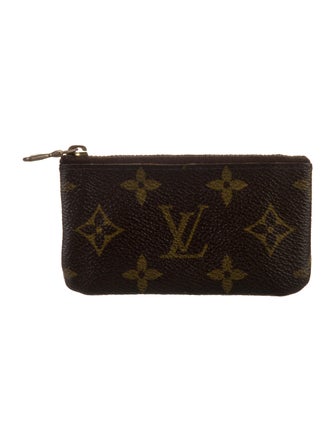 Louis Vuitton LV Monogram Coated Canvas Key Holder