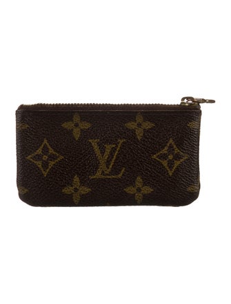 Louis Vuitton LV Monogram Coated Canvas Key Holder