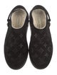 Louis Vuitton LV Monogram Suede Slingback Flats