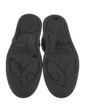 Louis Vuitton LV Monogram Suede Slingback Flats